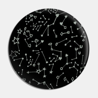 Hearts & Symbols Constellations Pin