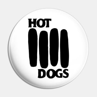 Black Flag Hot Dogs Pin