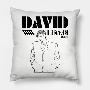 David byrne // big suit Pillow