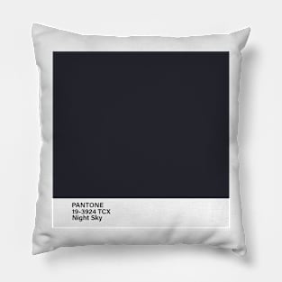 pantone 19-3924 TCX Night Sky Pillow