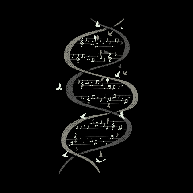 Musical DNA Birds by Tobe Fonseca by Tobe_Fonseca