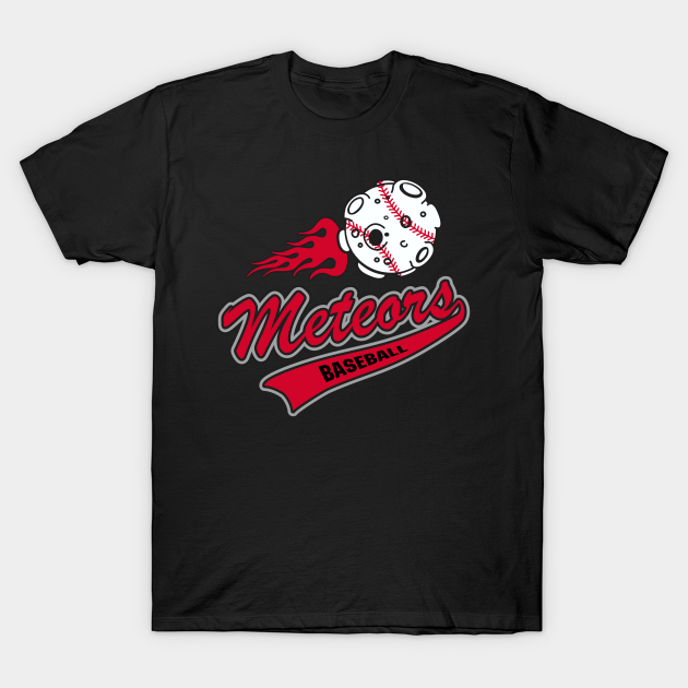 Discover Meteors Baseball Logo - Meteors Baseball - T-Shirt