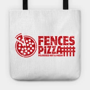 Fences Pizza Tote