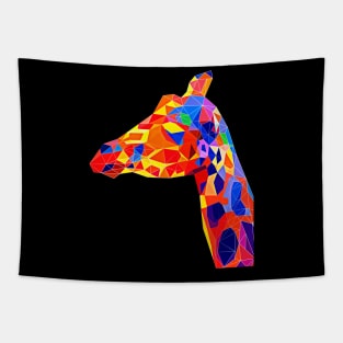 Giraffe portrait Tapestry