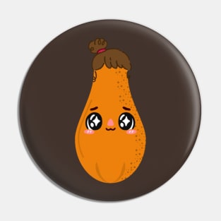 Kawaii papaya crying Pin