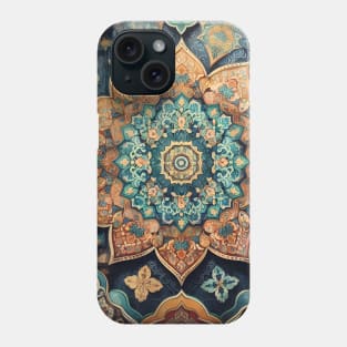 Islamic Grandeur Unveiled: Timeless Art, Floral Motifs, and Vibrant Ornaments Phone Case