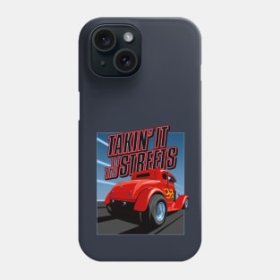 Takin' it to the streets - red Phone Case