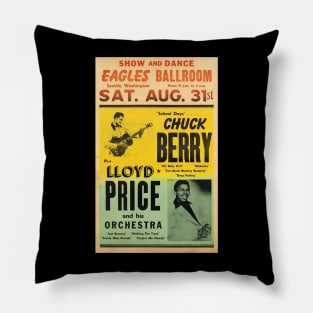 SOUL CONCERT CHUCK BERRY LLOYD PRINCE Pillow