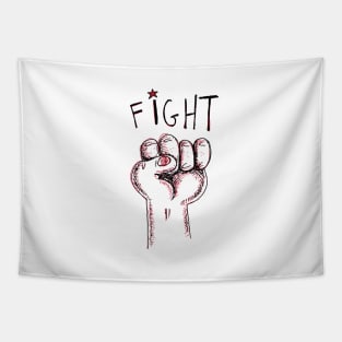 FIGHT Tapestry