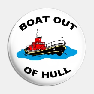 Boat Out of Hull Pin