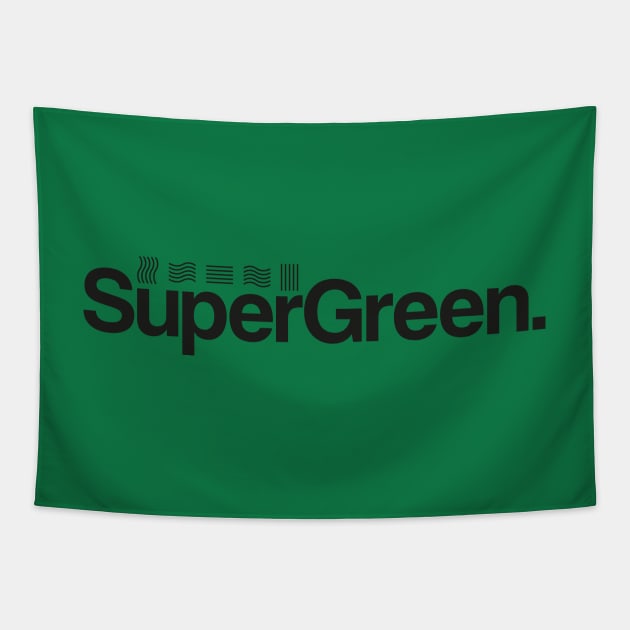 Super Green Tapestry by tomsnow