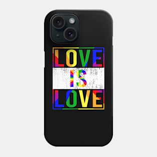 Love Is Love Pride Month Lgbt Straight Or Love Is Love Pride Phone Case