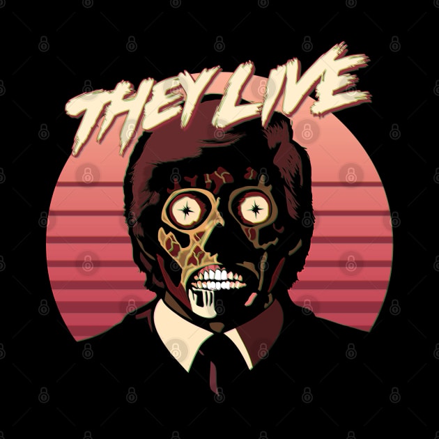 They Live! Obey, Consume, Buy, Sleep, No Thought and Watch TV. by DaveLeonardo