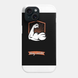 strong muscles Phone Case