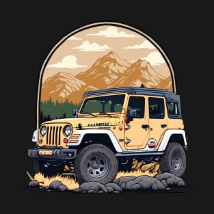 Jeep SUV Car Offroad T-Shirt