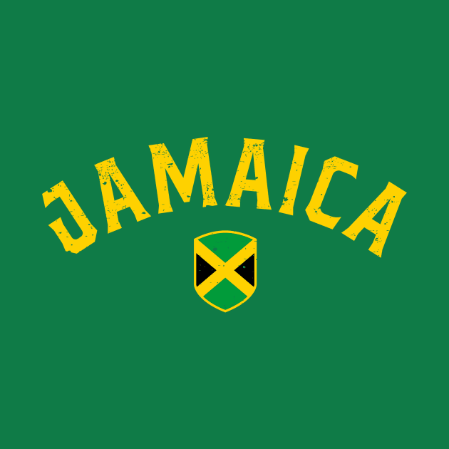 Jamaica - Jamaican Flag Design by dk08