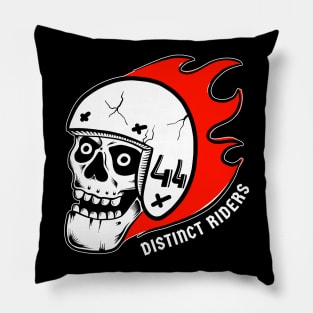 Distinct Riders – Rider 44 - Skull with flames Pillow