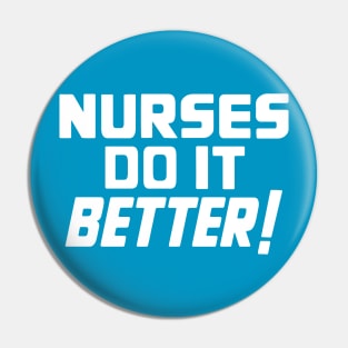 Nurses Rock Vintage Pin