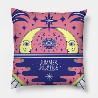 Summer solstice love Pillow