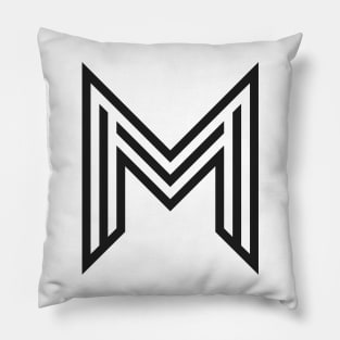 Alphabet M Pillow