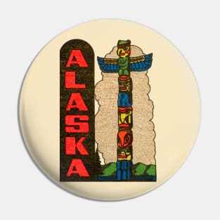 Alaska Totem Pin