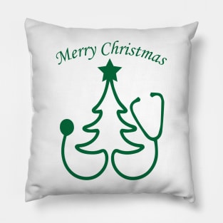 Merry Christmas - Stethoscope Pillow