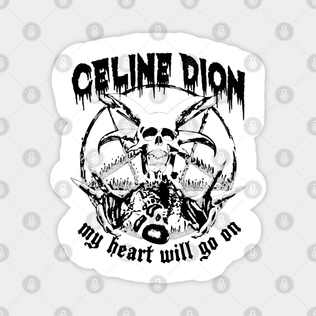 My Heart Will Go On - Celine Dion Magnet by regencyan
