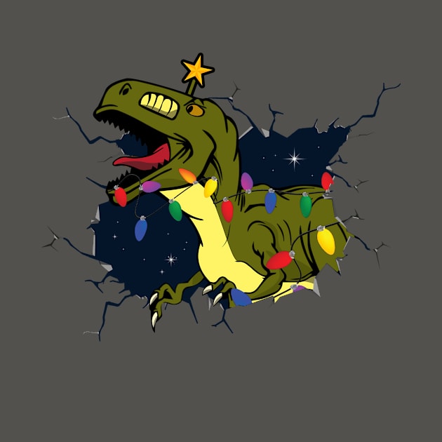 Late T-Rex Dino Trex Funnx Christmas by shirtontour