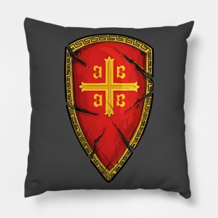 Byzantine Shield Pillow