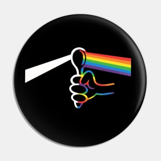 The Pride Side of the Spoon Pin