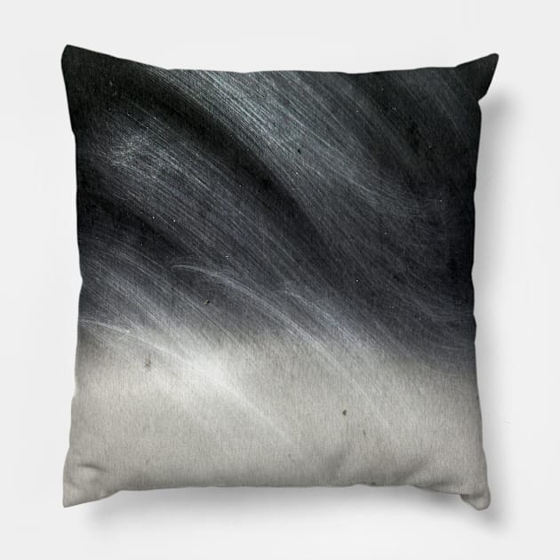 Grey Abstract Painting Art Creative Pillow by Islanr