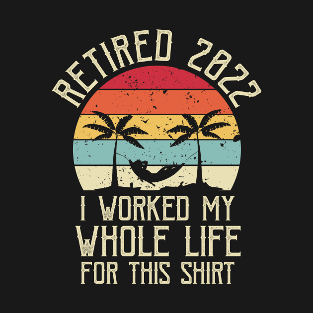 Retired 2022 Funny Retirement Humor Gift by Penda