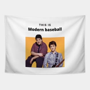 This is Modern Baseball Tapestry