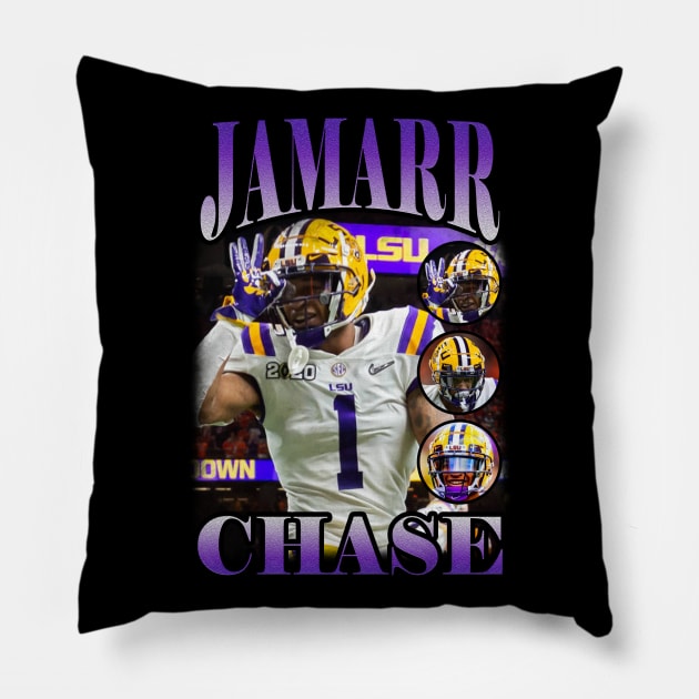 BOOTLEG JAMARR CHASE VOL 2 Pillow by hackercyberattackactivity