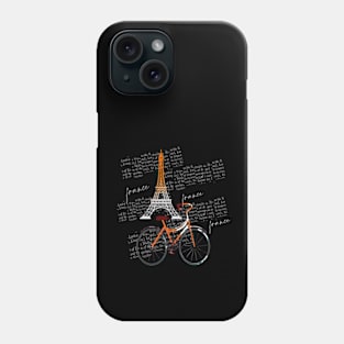 ciclismo francia vintage Phone Case