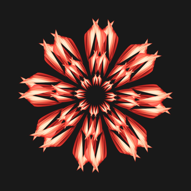 Red Flower by Meo Design