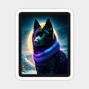 Galactic Schipperke Magnet