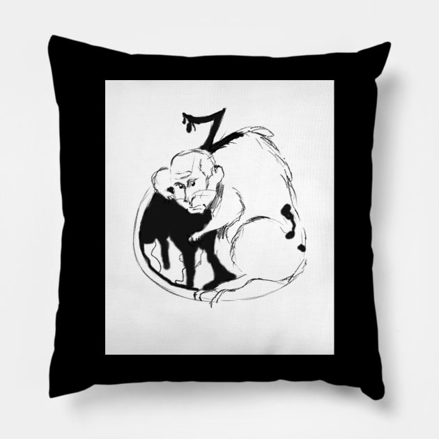 Putin the Rat Pillow by Demonic cute cat