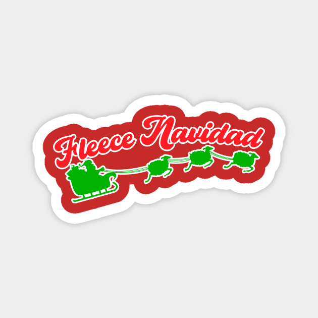 Fleece Navidad Magnet by BRAVOMAXXX