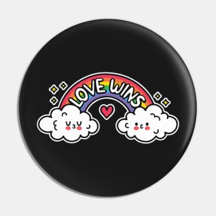 Love wins Pin