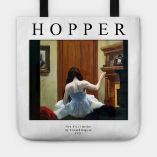 High Resolution Edward Hopper Painting New York Interior 1921 Tote