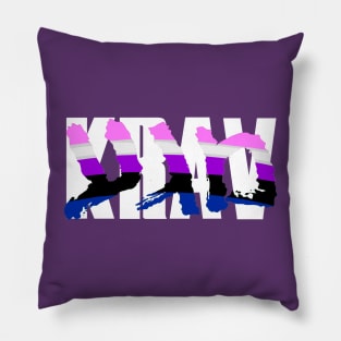 Krav Magakira - Genderfluid Edition Pillow