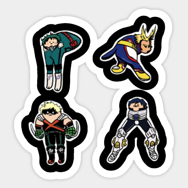 Choose Your Here Bnha Boku No Hero Academia Sticker Teepublic
