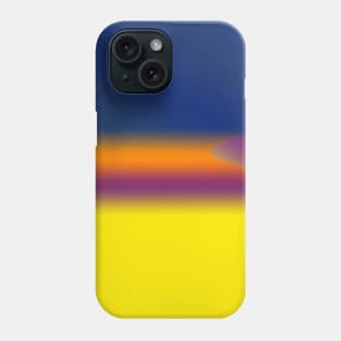 blue yellow pink texture design Phone Case