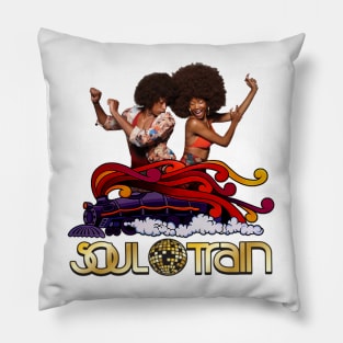 Soul Train 1971 - Black History Pillow