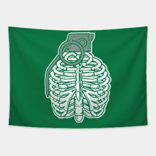 Grenade Ribcage Tapestry