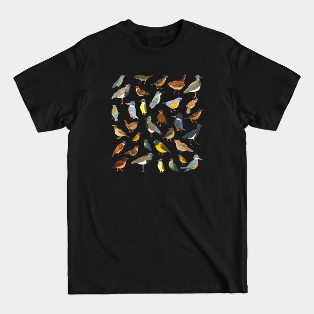 Discover Great collection of birds illustrations - Bird Lover - T-Shirt