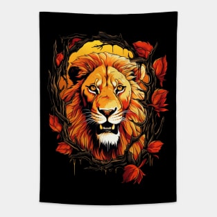 Lion Head 2 Tapestry