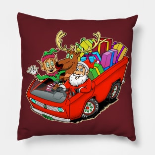 Santa Express just the van Pillow