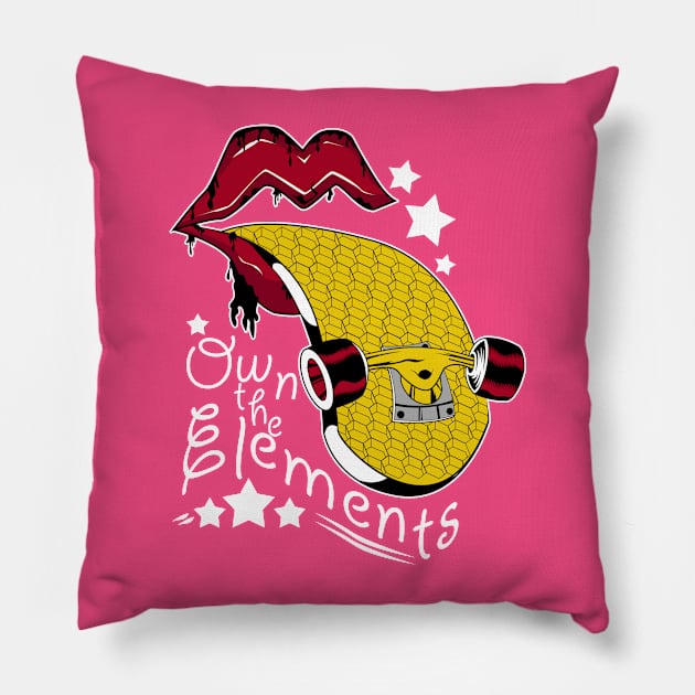 OTE Honey kissed alt Pillow by OwnTheElementsClothing